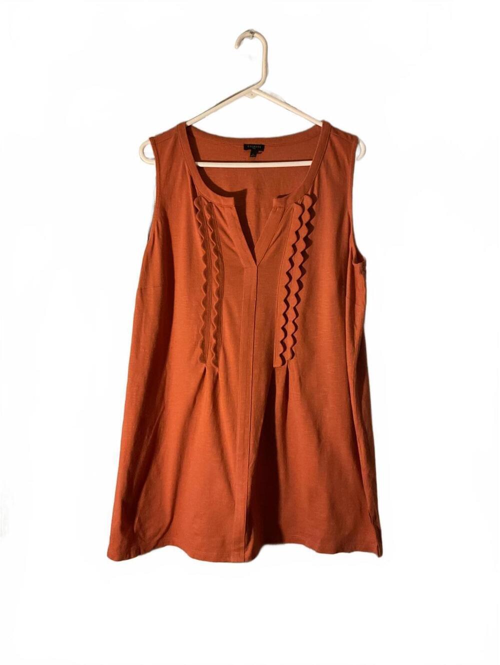 Talbot's Brick Red Tunic Size 1 X